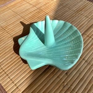 Sea Shell Ceramic Ring Holder